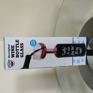 The original wine bottle glass